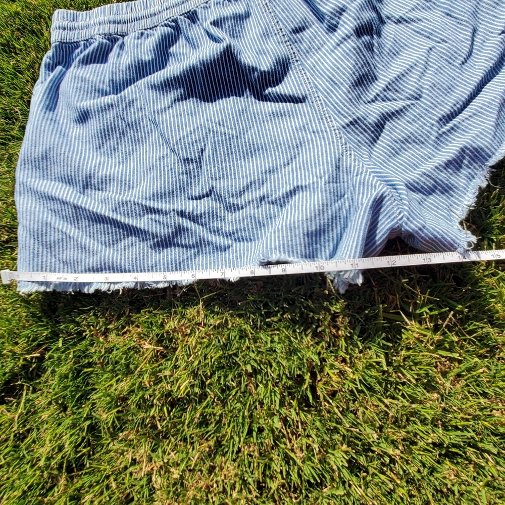 Aerie loose linen casual shorts size Large - Picture 8 of 8
